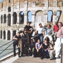 52 gruppenbild vor kolosseum