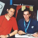 208 dominik und fabio an infostand