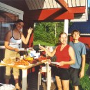 068 sabine diana flo claudia vor buffet