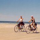 Diana und Andrea am Strand