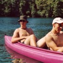 Dellenbach und Ueli auf Boot